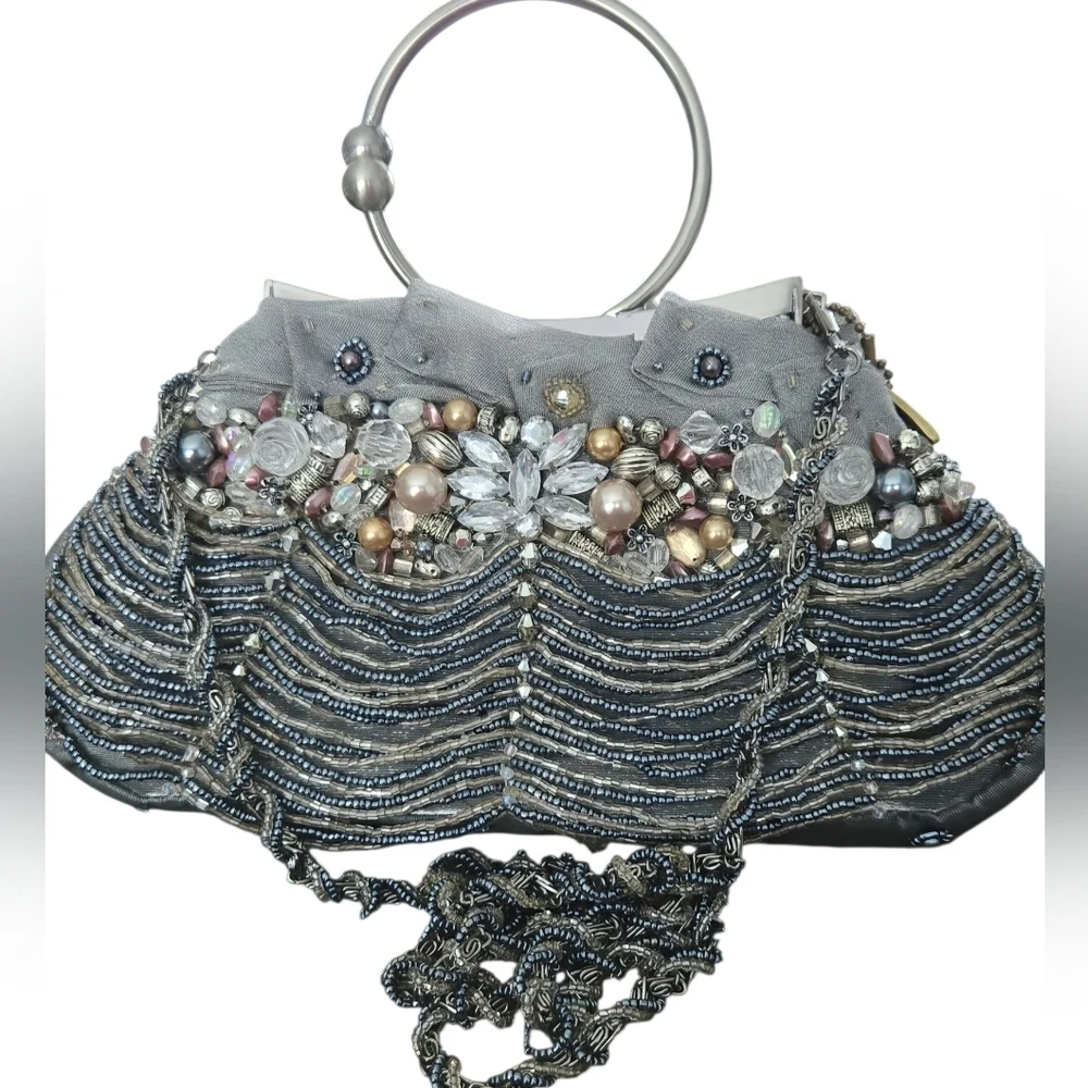 Mary Frances Beaded Evening Purse.